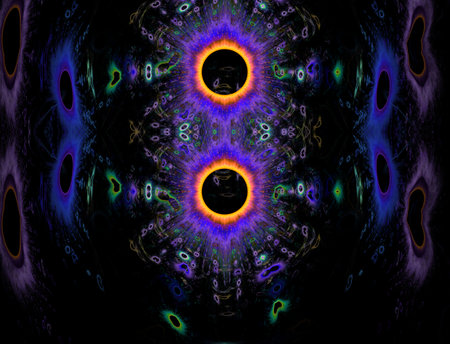 Imaginatory fractal abstract background Image
