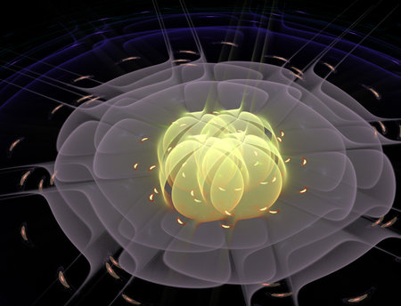 Imaginatory fractal abstract background Image