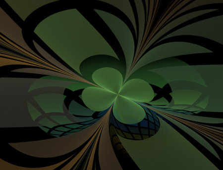 Imaginatory fractal abstract background Imageの写真素材