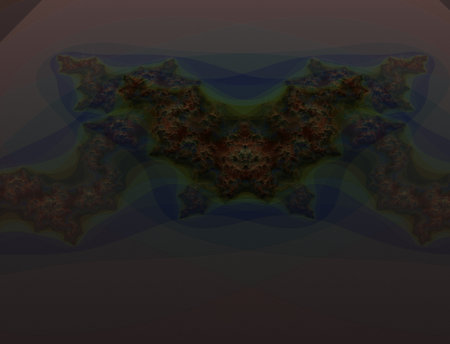 Imaginatory fractal abstract background Imageの写真素材