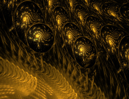 Imaginatory fractal abstract background Imageの写真素材