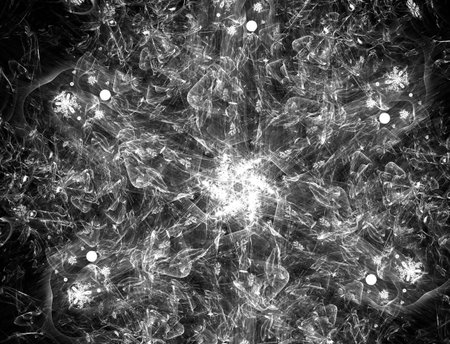 Imaginatory fractal abstract background Imageの写真素材