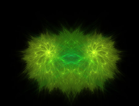 Imaginatory fractal abstract background Imageの写真素材