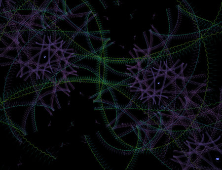 Imaginatory fractal abstract background Image