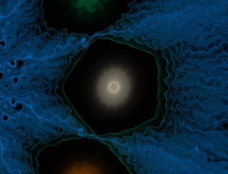 Imaginatory fractal abstract background Image