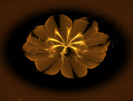 Imaginatory fractal abstract background Imageの写真素材