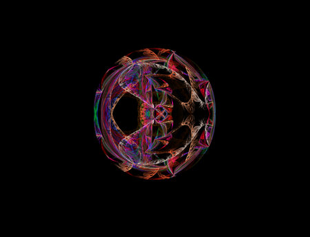 Imaginatory fractal abstract background Image