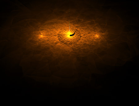 Imaginatory fractal abstract background Imageの写真素材