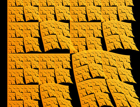 Imaginatory fractal abstract background Image