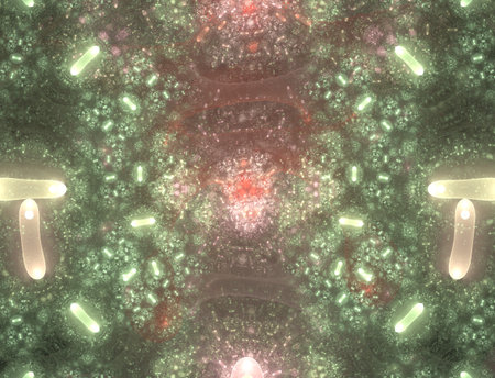 Imaginatory fractal abstract background Imageの写真素材
