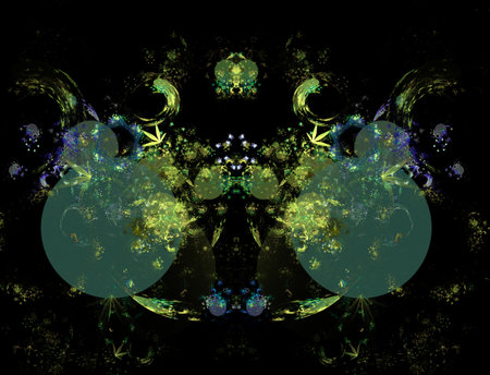 Imaginatory fractal abstract background Imageの写真素材
