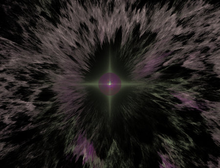 Imaginatory fractal abstract background Imageの写真素材