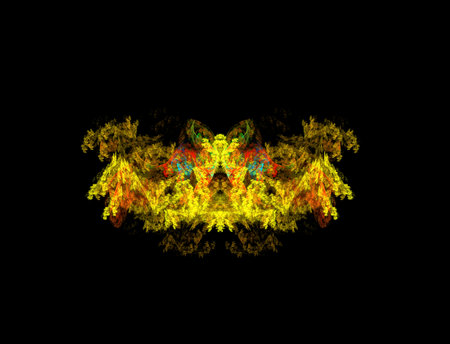 Imaginatory fractal abstract background Imageの写真素材