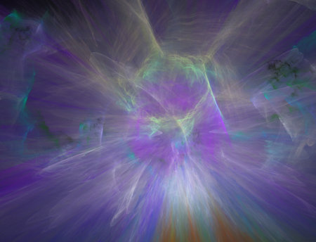 Imaginatory fractal abstract background Imageの写真素材