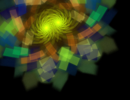 Imaginatory fractal abstract background Imageの写真素材