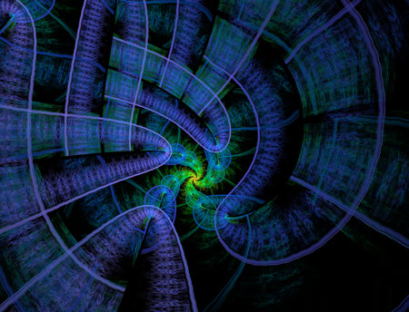 Imaginatory fractal abstract background Image