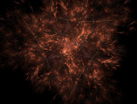 Imaginatory fractal abstract background Imageの写真素材