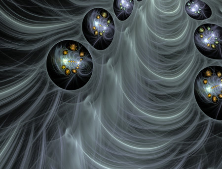 Imaginatory fractal abstract background Image