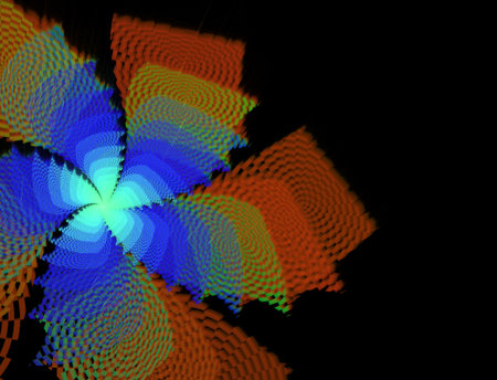 Imaginatory fractal abstract background Image