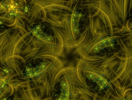 Imaginatory fractal abstract background image