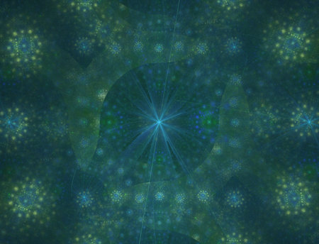 Imaginatory fractal abstract background Image