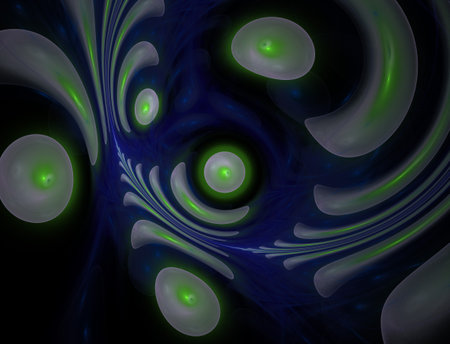 Imaginatory fractal abstract background Imageの写真素材