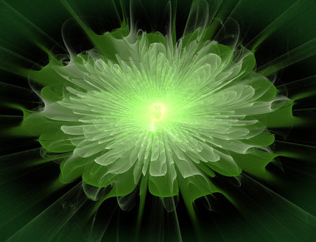 Imaginatory fractal abstract background Imageの写真素材