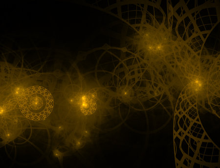 Imaginatory fractal abstract background Imageの写真素材