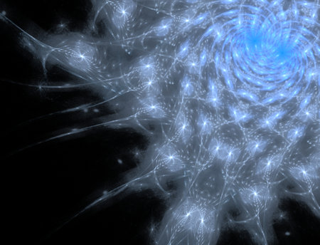 Imaginatory fractal abstract background Imageの写真素材