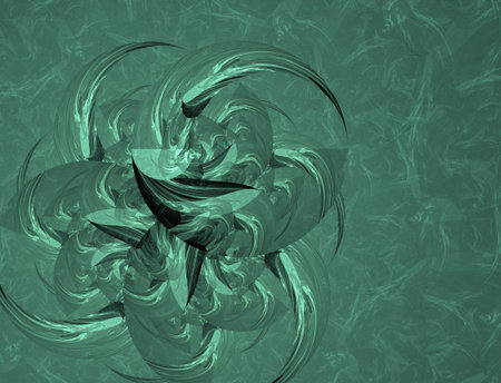 Imaginatory fractal abstract background Imageの写真素材