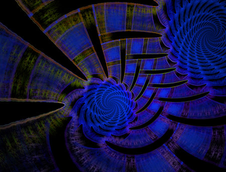 Imaginatory fractal abstract background Imageの写真素材
