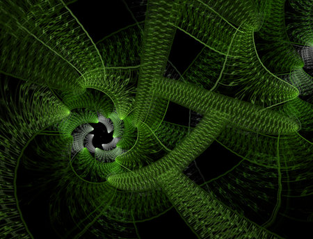 Imaginatory fractal abstract background Imageの写真素材