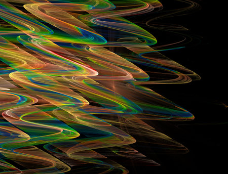 Imaginatory fractal abstract background Image
