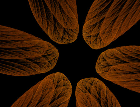 Imaginatory fractal abstract background Imageの写真素材