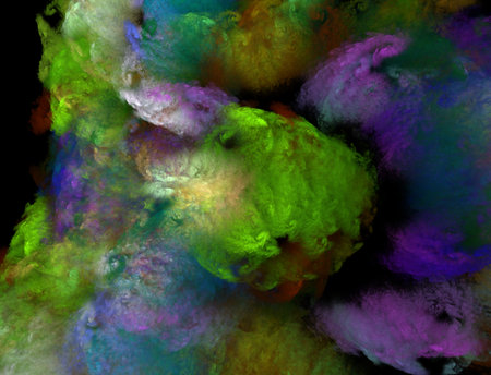 Imaginatory fractal abstract background Imageの写真素材