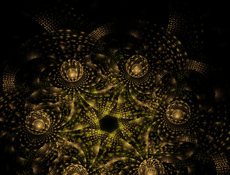 Imaginatory fractal abstract background Imageの写真素材