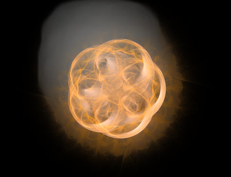 Imaginatory fractal abstract background Imageの写真素材