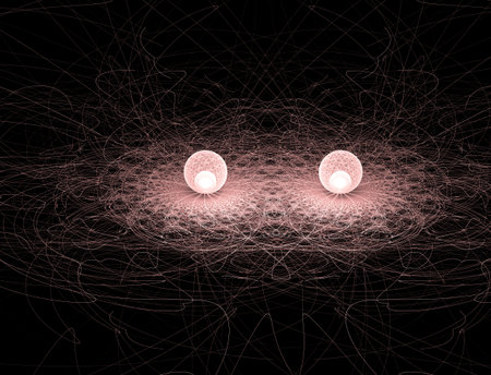 Imaginatory fractal abstract background Imageの写真素材