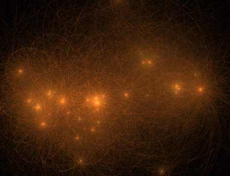Imaginatory fractal abstract background Image