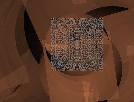 Imaginatory fractal abstract background Imageの写真素材