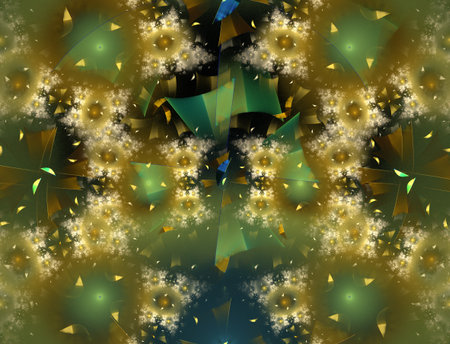 Imaginatory fractal abstract background Imageの写真素材