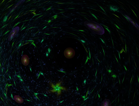 Imaginatory fractal abstract background Image