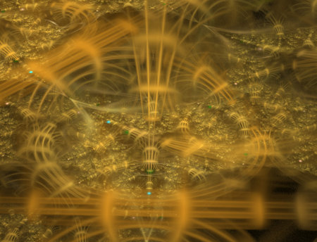 Imaginatory fractal abstract background Image