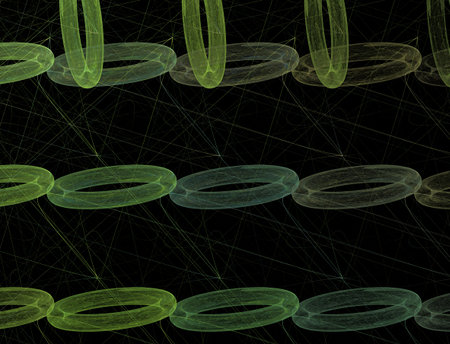 Imaginatory fractal abstract background Imageの写真素材