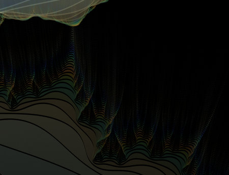 Imaginatory fractal abstract background Image
