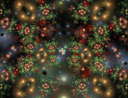 Imaginatory fractal abstract background Image