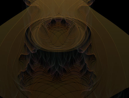 Imaginatory fractal abstract background Imageの写真素材