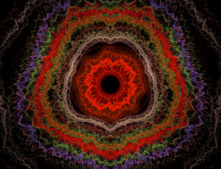 Imaginatory fractal abstract background Image