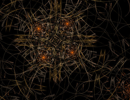 Imaginatory fractal abstract background Imageの写真素材