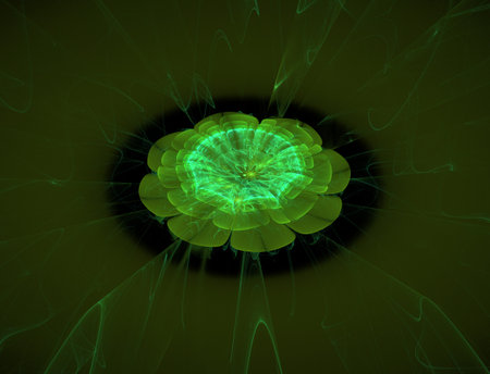 Imaginatory fractal abstract background Imageの写真素材